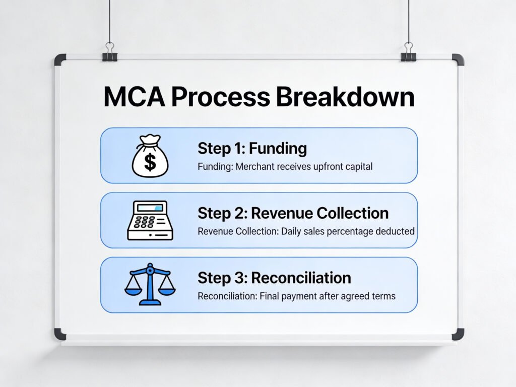 Blog 4 - What Is an MCA and How Does It Work?: Understanding the Structure, the Risks, and the Reality of Risk-Sharing openart image qz58ykns 1766280480677 raw